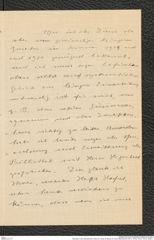 Nachlass Franz Steindachner, Brief von Oscar de Beaux an Franz Steindachner (25.11.1910), Inv.Nr. 100.03, Seite 3